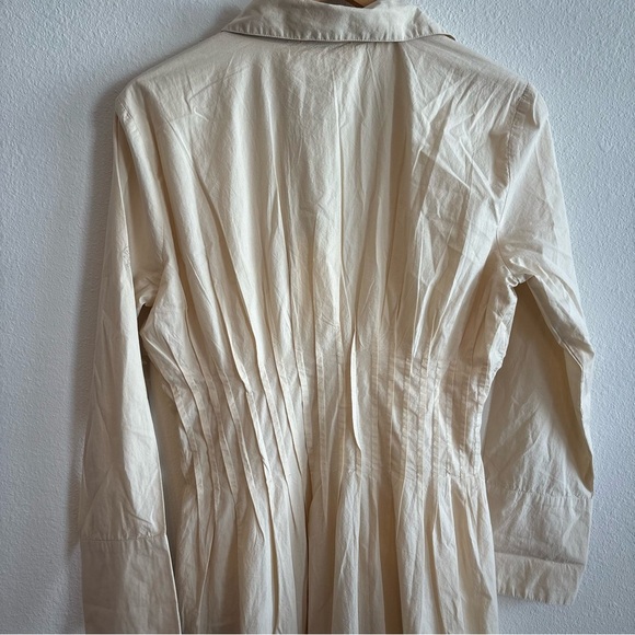 NWT Cleobella Rosabella Midi Dress Organic Cotton Boho Long Sleeve Button Down - Picture 12 of 16